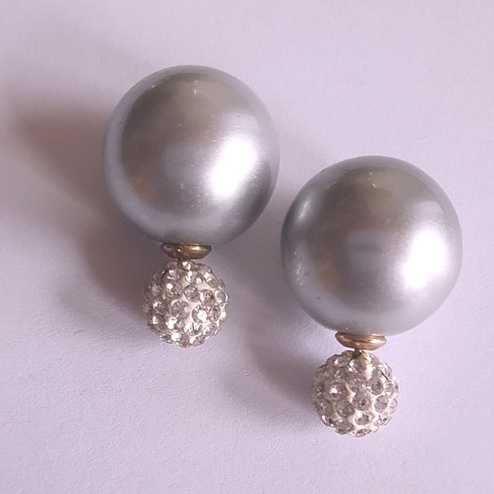 Front back earrings